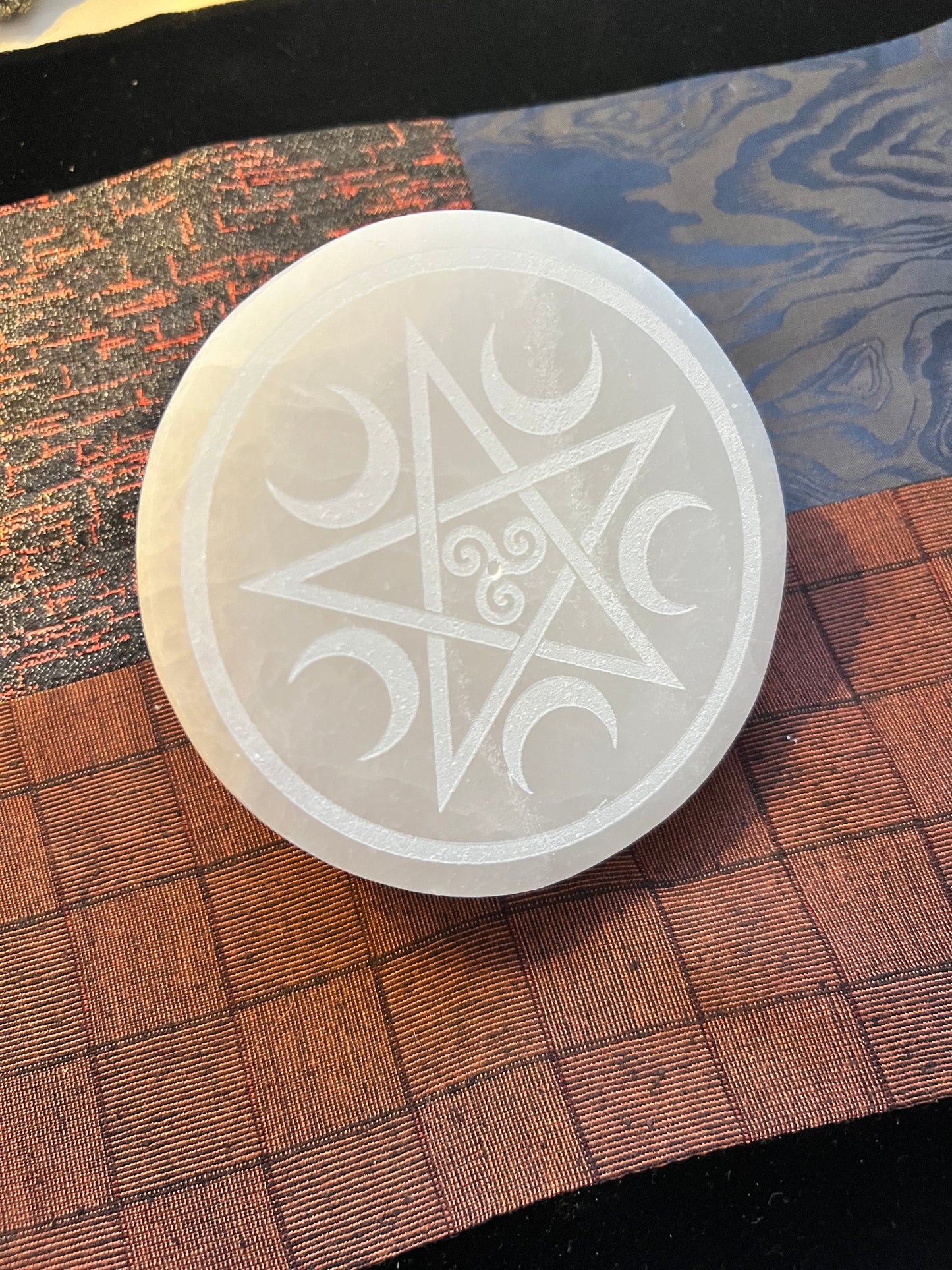 Selenite Incense Holder (Stick)